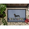 thumbnail image 3 of Carolines Treasures BB5486JMAT Dachshund Welcome Door Mat Indoor Rug or Outdoor Welcome Mat 24x36 Doormat  24H X 36W, 3 of 4