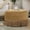 Yellow, variant on Yellow, 24" Round, Bench - made Ottoman - Adds Elegance to Home