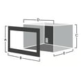 thumbnail image 4 of Sharp 27-in. Built-In Microwave Trim Kit for the SMC2266HS, 4 of 8