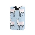 thumbnail image 2 of Cute Reindeer Foldable Laundry Hamper 12.6x11x22.7in with Handles for Bathroom Bedroom Storage, 2 of 7