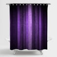 thumbnail image 2 of Purple Striped Shower Curtain, Abstract Mosaic Glass Texture and Dark Stripe Shower Curtains, Modern Elegant Neon Purple Art Decorative Fabric Bathroom Curtains Shower Set with Hooks, 72 x 72, 2 of 6