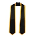 thumbnail image 4 of yuksok Graduation Stole Scarf Graduation Sash for High School Graduation Ceremonies black, 4 of 9