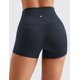 thumbnail image 5 of Shorts CRZ YOGA Butterluxe tiro alto 6 cm azul marino L, 5 of 5