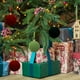 thumbnail image 4 of Bolas De Terciopelo Flocado Adornos navideños de terciopelo flocado, 12 bolas marrones de 6 cm para decorar el árbol y fiestas navideñas Rkxzt, 4 of 9