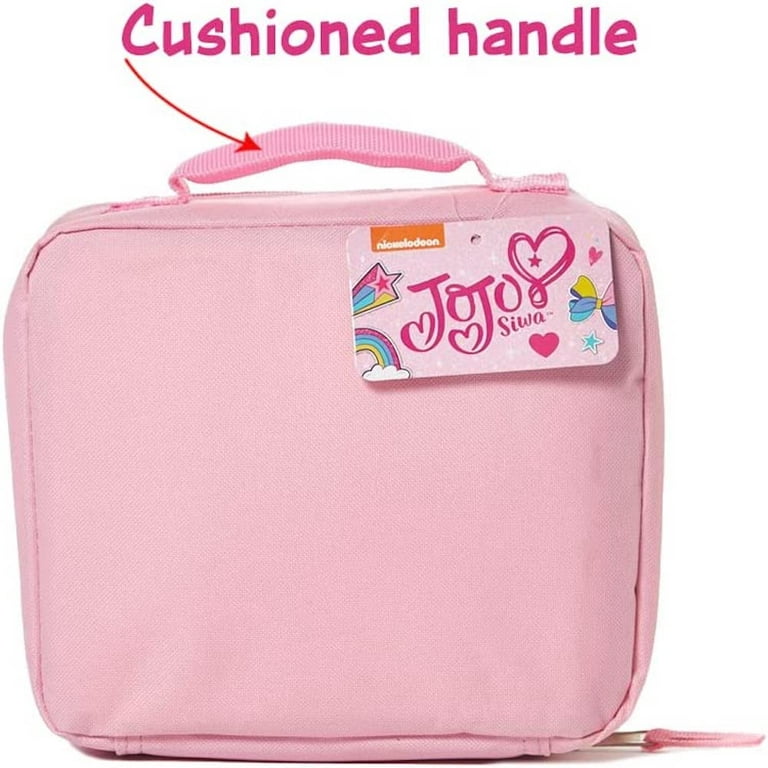 JOJOOKIDS Lunch Box for Girls Waterproof Insulated Lunch Bag for Packing  Hot or Cold Meals | Pink Paris Girl Lunch Bags for School, Kindergarten or