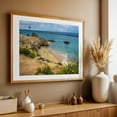thumbnail image 5 of Yellow Flowers & Clear Waters - Corona del Mar California Photography Unframed Wall Art Print 24 x 36 inches, 5 of 7