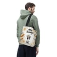 thumbnail image 3 of Happy Anniversary English Springer Spaniel Celebrates Wedding Love Family Party All Over Print 3D Canvas Tote Bag Springers Dog Lover Gifts Reusable Handbag - 01015, 3 of 5