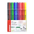 thumbnail image 1 of K-Liner Fineliner 12 Colores Punta Fina 0.4 mm Kores, 1 of 5