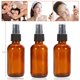 thumbnail image 3 of Botellas de spray de vidrio ámbar de 50ml con bomba de niebla, ideal para viajes y cuidado personal – Pack de 3, 3 of 6