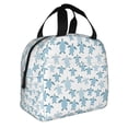 thumbnail image 2 of Disketp Hand Drawn Turtle for Insulated Lunch Bag for Women and Men, Perfect for Work, Hiking, Picnic, 2 of 8