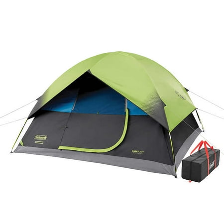 coleman tent dark person sundome