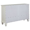 thumbnail image 6 of Sandy Beach 11-drawer Dresser Cream White, 6 of 11