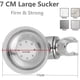 thumbnail image 3 of Shower head bracket, non perforated bathroom suction cup manual shower head bracket, detachable manual shower head and wall suction bracket, 3 of 4