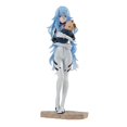 thumbnail image 3 of Figura de anime EVANGELION original de Bandai, figura de acción de pelo largo Ayanami Rei Shokugan, juguetes para niños, regalo, modelo coleccionable, 3 of 5