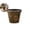 Gold, variant on 7-Inch Rattan-Style Plastic Flower Pot – Thickened, Enlarged & Durable Planter for Bonsai, Succulents, Vegetables – Outdoor/Indoor Decorative Pot for Balcony & Garden