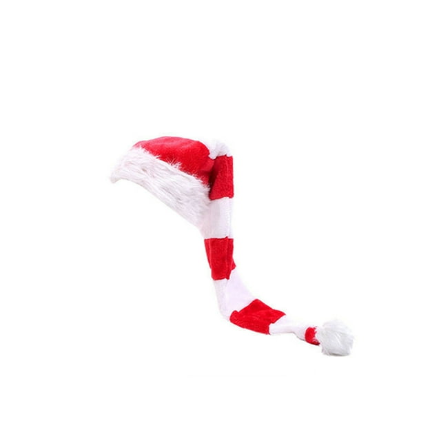 xiaxaixu Christmas Unisex Clown Cap, Stripe Pattern Elf Hat Costume Props