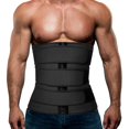 thumbnail image 1 of Entrenador de cintura para hombre, corsé de neopreno, recortador de sudor para Sauna, vientre adelgazante con cinturones, 1 of 5