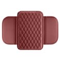 thumbnail image 1 of Clearance!Maojin Funda mejorada para consola central de coche, cojín de piel de microfibra para reposabrazos de coche con 2 bolsas de almacenamiento, caja de almacenamiento universal, 1 of 7