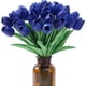 thumbnail image 1 of 15 tulipanes artificiales de seda de tacto real para decoración del hogar, Día de la Madre, primavera, boda, ramos, arreglos florales., 1 of 7