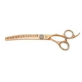 thumbnail image 6 of Pro Quality Geib Crystal Gold Advanced Dog Pet Groomer Stylist or Barber Shears (7.5" Curved), 6 of 10