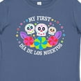 thumbnail image 4 of Inktastic My 1st DÃ­a De Los Muertos with Sugar Skulls and Flowers Boys or Girls Baby T-Shirt, 4 of 5