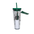 thumbnail image 5 of Starbucks Hello Kitty x Bearista 24oz Cold Cup Tumbler, 5 of 5
