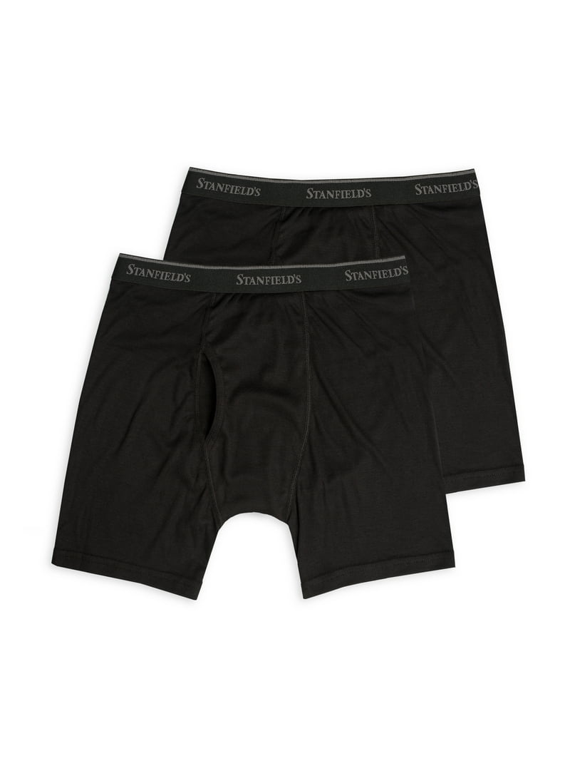 Stanfield's 2-Pack Adult Mens Supreme Cotton Blend Boxer