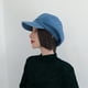thumbnail image 4 of Sonducket Gorra de pintor octogonal clásica de algodón de 8 paneles hecha a mano con materiales de primera calidad Sombreros azul claro, 4 of 6
