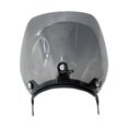 thumbnail image 4 of Parabrisas de motocicleta moderno, parabrisas delantero resistente, protección contra el viento, reemplazo Gris, 4 of 9