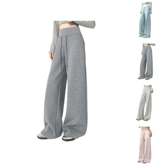 Women's Casual Pants High Waisted Wide Leg Loose Fit Trousers for Comfort in Everyday Summer and Fall Styles