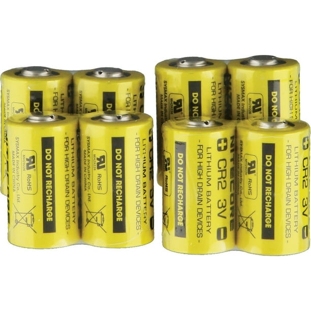 CR2 3V Lithium Battery 8Pack