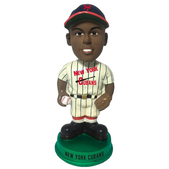 New York Cubans Negro Leagues Vintage Green Base Bobblehead Negro Leagues