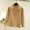 #280-Khaki, variant on Women Cowl Neck Sweaters Turtleneck Long Sleeve Lightweight Knit Stretchable Loose Fit Sweater Pullover Warm Tops