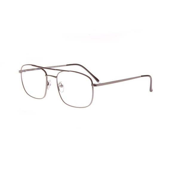 NEW HORIZON EYEWEAR Gunmetal PORT Eyeglasses 55mm with Case