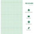 thumbnail image 3 of PetFurnishn 4' x 2' x 2' Portable Mini Greenhouse, Small Green House with PE Cover, Roll-up Zippered Windows for Indoor, Outdoor Garden, Green, 3 of 18