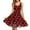 Love Heart Red, variant on FKELYI Size XS Slip Dress for Women Casual Red Heart Womens Slip Dresses Midi Length Durable Summer Dresses Valentine's Day Gfit