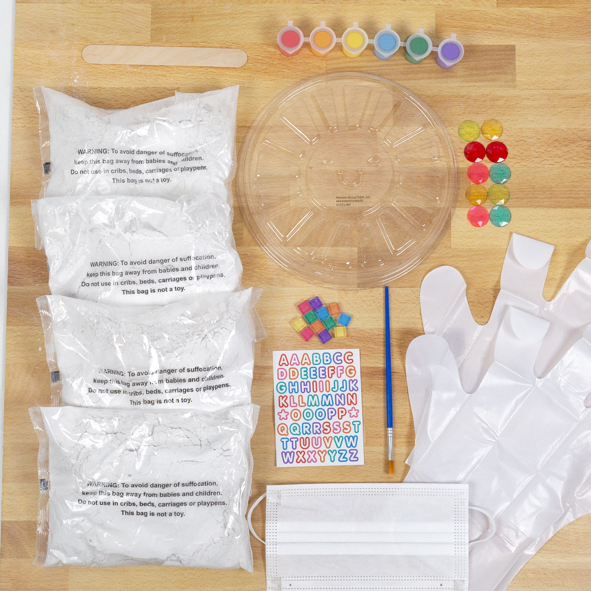 Made By Me Mix & Mold Stepping Stones Craft Kit photo 3