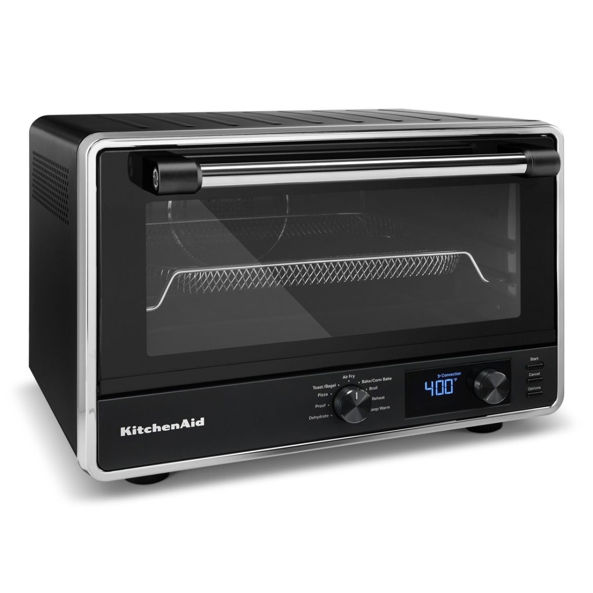 KitchenAid Digital Countertop Oven with Air Fry and Pizza | Matte Black