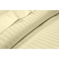 thumbnail image 4 of 4 Piece Beed Sheet Set, 400 Thread Count, 10" Deep Pocket, 100% egyptian Cotton, Best Bed Sheet for Home - Extra Soft & Luxury - Ivory Stripe,Twin-XXL Size., 4 of 6