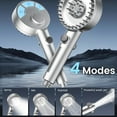thumbnail image 5 of High Pressure Filtered Shower Head with Handheld & Scalp Massager, 5 of 11