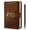 Brown, variant on WEMATE Journal with Lock, Password Journal Kit, A6 PU Leather Journal with Gift Box, Lock Diary (Black)