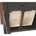 thumbnail image 4 of Sunset Trading Dakota 4PC Rectangle Coffee Table Set w Console Brown Gray Wood, 4 of 10