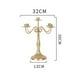 thumbnail image 2 of Candelabro de metal nórdico Candelabro de metal nórdico Decoración para centro de mesa 3 cabezas, 2 of 9