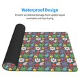 thumbnail image 3 of Rateoe Daisies Flowers Print Mouse Pad - Extended Large Gaming Mousepad,Non-Slip Stitched Edge,16x29.5 Inch, 3 of 8
