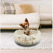 Angle View: Bessie and Barnie Ultra Plush Blondie Deluxe Dog/Pet Cuddle Pod Bed