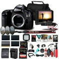 thumbnail image 1 of Canon EOS 5DS DSLR Camera Body Only 0581C002 4K Monitor Pro Mic 2 x 64GB Memory Card 3 x LPE6 Battery External Charger Card Reader LED Light Corel Photo Software Case International Model, 1 of 6