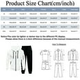 thumbnail image 3 of Ccpelsie Men's Tracksuits Set Full Zip Jacket Hoodie Sweatsuit Running Sport Pants Outfits for Men with Multi Pockets(Purple,3XL), 3 of 4