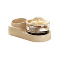 thumbnail image 2 of Cat Food Bowl and Water Fountain Set, 2 in 1 for Cats Dogs _ #07 _ Yellow _ B, 2 of 6
