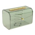 thumbnail image 1 of Caja dispensadora de pañuelos, caja de pañuelos faciales, organizador de servilletas para baño, dormitorio y oficina, 7.09 x 4.65 x 4.84 pulgadas. Verde Gloria Cubierta de tejido, 1 of 9