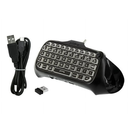 Nyko Type Pad Keyboard for Playstation 4, 00743840832225